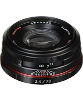 Pentax Smcp-da 70mm f/2.4 Ed Limited Edition Lens for Dslr Cameras, Black