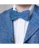 Hope & Henry Toddler Boys Classic Chambray Suit Jacket