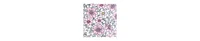 Hudson Baby Girls Cotton Dresses, Pink Purple Pretty Floral
