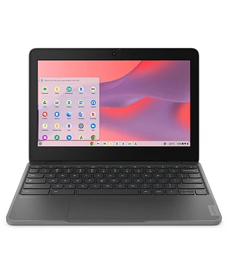 Lenovo 100e Chromebook Gen 4 11.6" Hd Touchscreen Laptop, Intel N100 0.8GHz, 8GB Ram, 64GB eMMC, ChromeOS, Graphite Gray