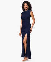 Betsy & Adam Women's Studded Sleeveless Sheath Dress