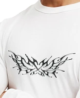 Cotton On Men's Cropped Long Sleeve T-Shirt