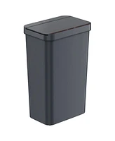 iTouchless Prime 13.2 Gallon Plastic Sensor Trash Can, Durable Dent-Proof Construction, Slim and Space-Saving Automatic Bin
