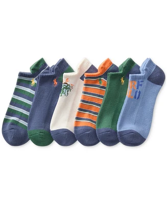 Polo Ralph Lauren Men's 6-Pk. Surf Polo Low Cut Tab Socks
