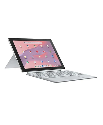 Asus Chromebook CM30 10.5" Wuxga 2-In-1 Touchscreen Laptop, MediaTek Kompanio 520 2.0GHz, 8GB Ram, 128GB eMMC, Chrome Os, Fog Silver
