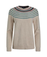 Weird Fish Women's Sinatra Patterned Knit Jumper