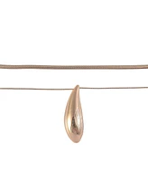 Laundry by Shelli Segal Gold Tone 2pc Pendant Necklace Set