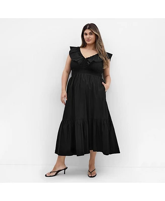 City Chic Plus Kelly Maxi Dress