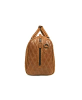20 Inch Luxor Quilted Leather Duffle Bag