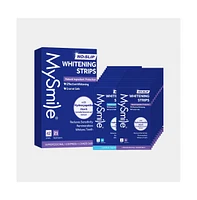 MySmile Teeth Whitening Strips, Hydroxyapatite-Infuse Strips, Non-Sensitive Teeth Whitening with Natural Ingredients, Enamel-Safe