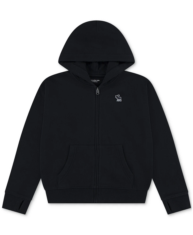 abercrombie kids Boys Essential Full Zip Hoodie