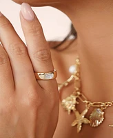 Ettika Emerald Cut Treasure Ring