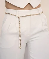 Ettika Paperclip Chain Hip Belt