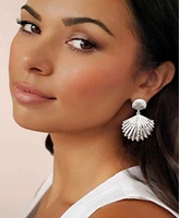 Ettika Sun-drenched Shell Earrings