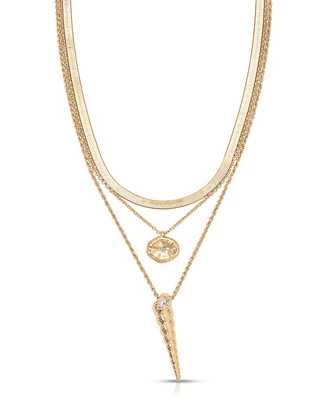 Ettika Saint Tropez Shell Necklace