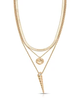 Ettika Saint Tropez Shell Necklace