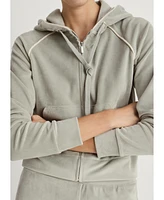 Mango Women's Velour Soft Touch Sweatshirt