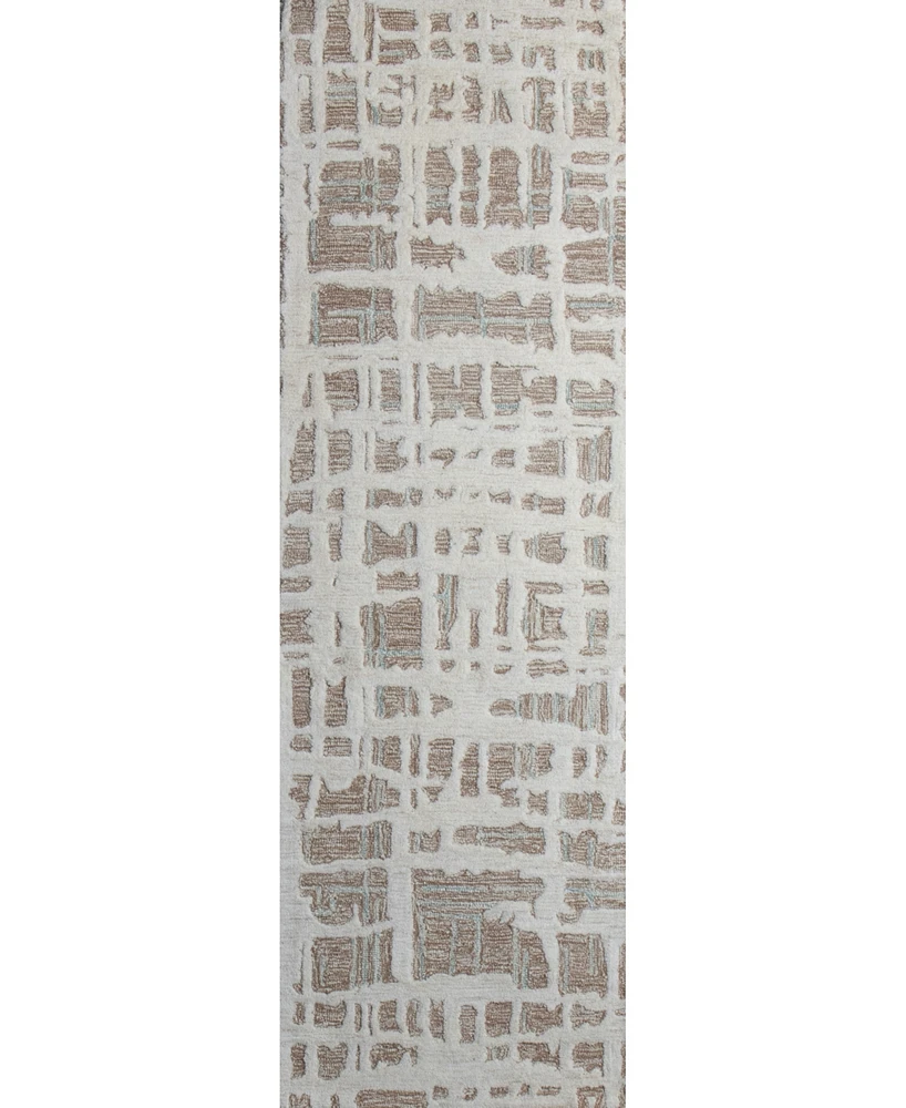 Bashian Verona VER167 2'6"x8' Runner Area Rug