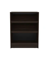 Oatman Shoe Rack with Open Storage, Wengue