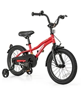 Bicycle for Kids with Adjustable Seat Bell and Reflectors for Visibility