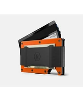 The Ridge Men's Ridge Wallet For Magsafe - Basecamp Orange - Cash Strap