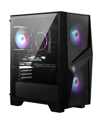 Msi Codex R2 C14NUC5-229US Gaming Desktop Computer, Intel Core i5-14400F 2.5GHz, 32GB Ram, 1TB Ssd, Nvidia GeForce Rtx 4060 8GB, Windows 11 Pro, Black
