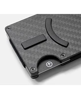 The Ridge Men's Ridge Wallet For Magsafe - Carbon Fiber 3k - Cash Strap