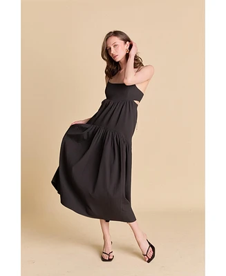 endless rose Women's Textured Maxi Dress