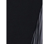 Xscape Women's One-Shoulder Long Sheath Dress