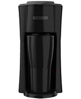 Black & Decker Single-Serve Coffee Maker with Thermal Mug