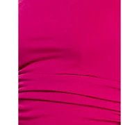 Emerald Sundae Juniors' One-Shoulder Short Bodycon Dress
