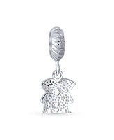Bling Jewelry Family Friends Forever Bff Sisters Dangle Charm Bead Sterling Silver Bracelet