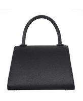 Nina Crystal Double Bow Handheld Satchel Bag