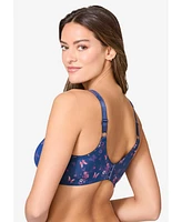 Comfort Choice Women's Plus Underwire Microfiber T-Shirt Bra