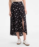 On 34th Women's Floral Slit Midi Skirt, Exclusively at Macy's