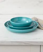 Fiesta Vibrant Coupe 6.75" Salad Bowls, Set of 4