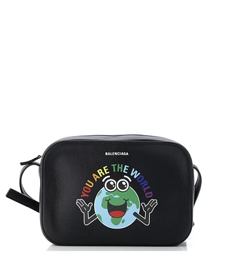 Pre-Owned Balenciaga Small Everyday Camera Bag Printed Leather