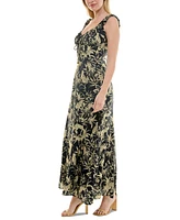 Taylor Women's Sleeveless Fit & Flare Dress