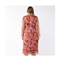 Atreides Organza Floral Trench