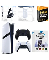 Sony PlayStation 5 Pro Digital Bundle with Disc Drive, Extra Controller, Pulse Elite Headset