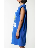 Colourful Rebel Women's Sunny Days Padded Dress Sl