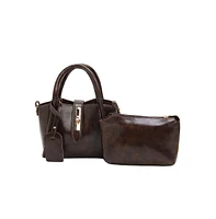 Women's The Galleria Hand Bag - Coffee Brown