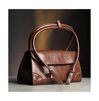 Women's The Coreline Satchel Bag - Mocha Brown