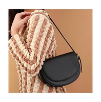 Women's Urban Curve Sling Bag - Midnight Black