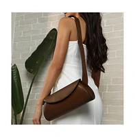 Women's The Edge-Fold Sling Bag - Chocolate Brown