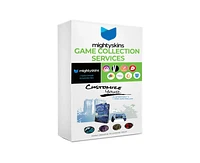 Sony PlayStation 5 Slim Digital Bundle with Disc Drive, Vertical Stand, MightySkins Game Collection Services