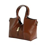 Women's The Foldara Hand Bag - Chocolate Brown
