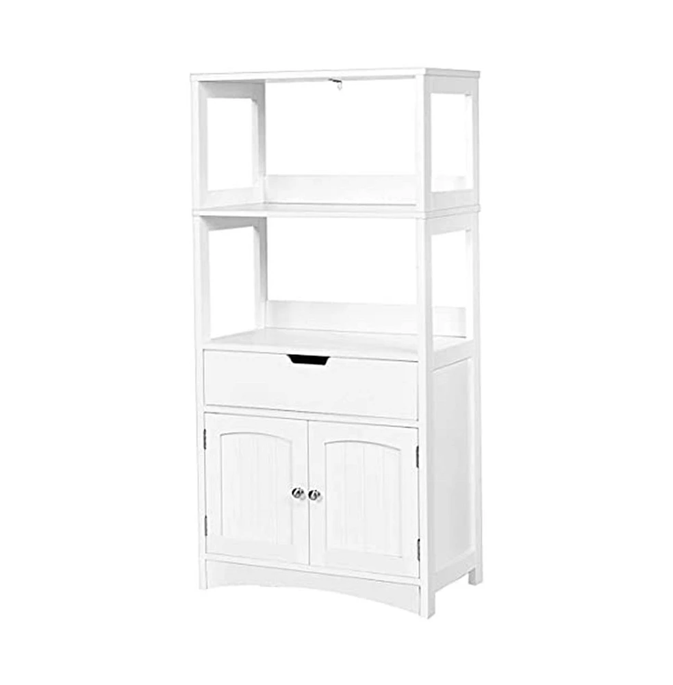Bathroom Storage Cabinet with Drawer and Shelf Floor Cabinet