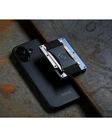 The Ridge Men's Ridge Wallet For Magsafe - Burnt Titanium - Cash Strap