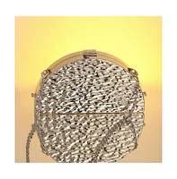Women's The Dented Curve Clutch Bag - California Gold